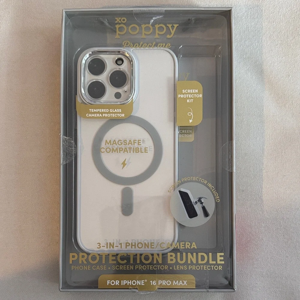 NIB 🤍 Protection Bundle for Apple iPhone 16 Pro Max 🤍